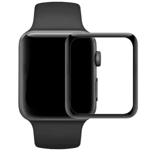 Folii Protectie - Folie sticla ecran Ceas Apple Wath 4 44mm Full Glue Negru
