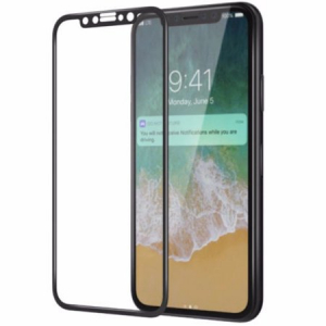 Accesorii - Folie sticla iPhone Xs Max,iPhone 11 Pro Max, Negru 5D