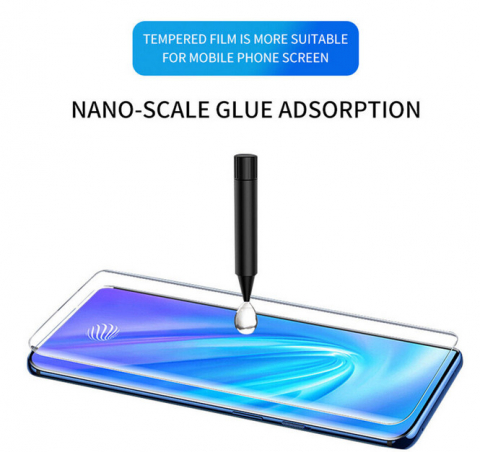 Folii Protectie - Folie Sticla cu Gel UV Samsung S23 Ultra , 2 Bucati