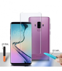 Accesorii - Folie Sticla Protectie Ecran cu Gel UV pentru Samsung Note 9 N960f