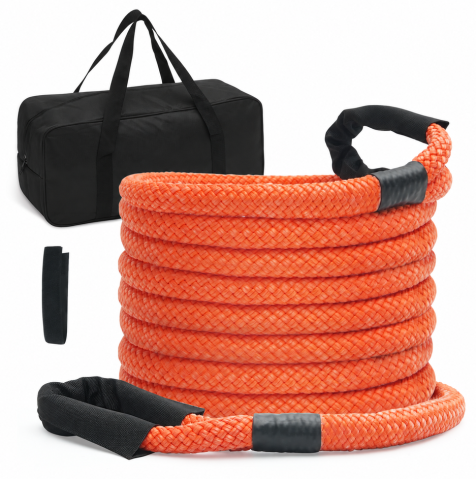 Sufa troliu / Cablu Troliu - Frânghie cinetică off-road 9,14 m, 25,4 mm | Moka GSM