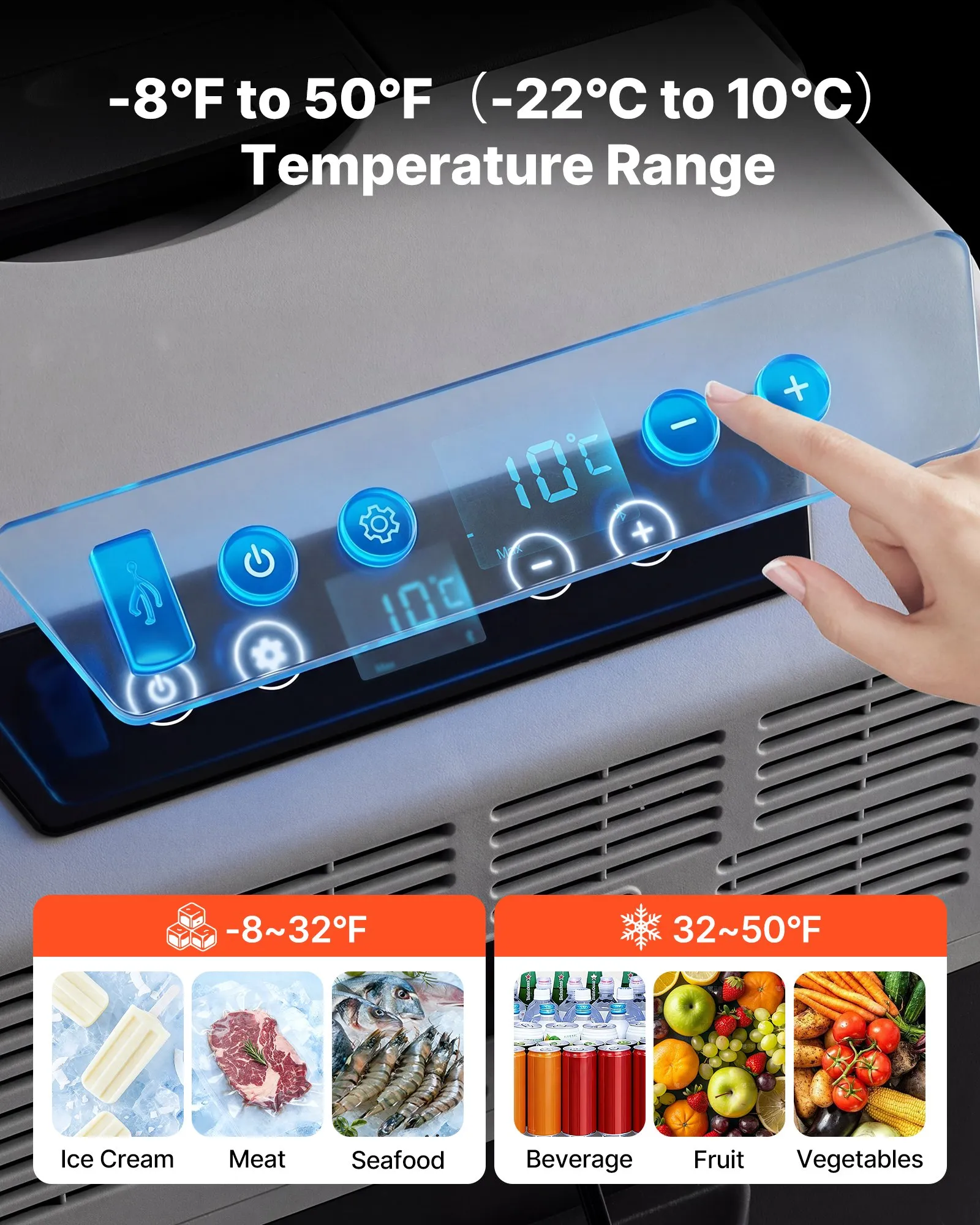 Frigider Auto Compresor 30L -22°C 12V 24V 230V | Moka GSM [2]