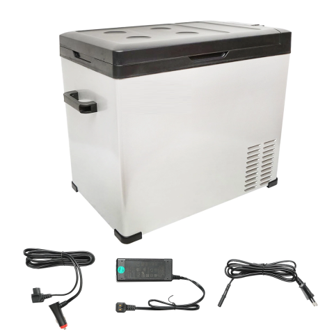 Frigidere  Auto cu Compresor - Frigider auto cu compresor 50 litri Bluetooth 12V 24V 220V racire -20 grade