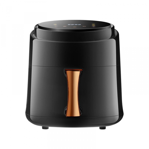Friteuza cu aer cald - Friteuza cu aer cald Fry Digital, AT PERFORMANCE®, 1400W, 6 programe, capacitate 8L, temperatura ajustabila, timer 60 minute, negru