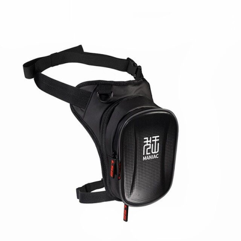 Borsete de Picior Moto, ATV & UTV - Geantă Picior LS2 LLB-03 900D Impermeabilă 4.5L Negru | Moka GSM