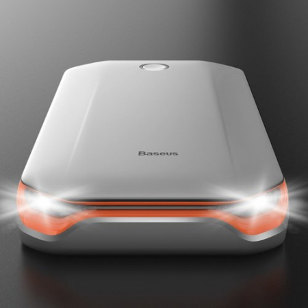 Car starter Power Bank Robot pornire motor auto Baseus Power Starter Super Energy Car Jump Starter 8000mAh 800A 12V white baterie externa [3]