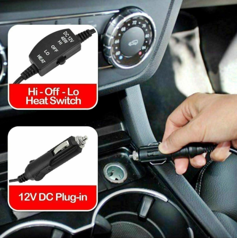 Husa cu incalzire pentru scaune auto si ssv offroad [2]