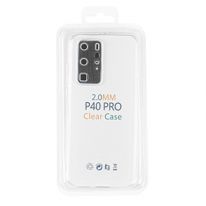 Husa iPhone - Husa Huawei P40 Pro Clear Case , 2MM Transparent