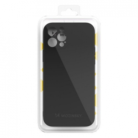 Husa iPhone 12 Pro silicone flexible durable case White, Wozinsky [3]