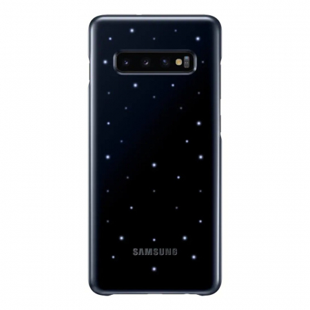 Husa Led Cover pentru Samsung Galaxy S10 Plus, G975F, Black [1]