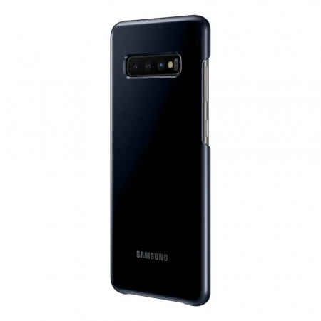Husa Led Cover pentru Samsung Galaxy S10 Plus, G975F, Black [4]