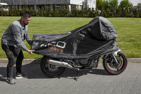 Husă motocicletă impermeabilă NEO 246x104x127 cm [5]
