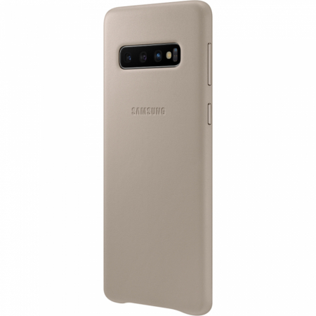 Husa Piele pentru Samsung Galaxy S10 G973f, Gray [3]