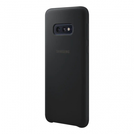 Husa spate Silicone Cover Flexible Gel pentru Samsung Galaxy S10e, neagra [3]