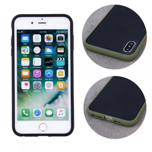 Samsung huse - Husa TPU Colored Buttons case pentru Samsung S20 Ultra Green