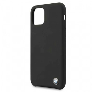 Husa iPhone - Husa iPhone 11 Pro BMW BMHCN58SILBK black hard case Silicone