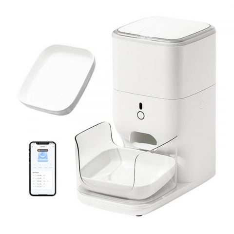 Litiera Pisici - Distribuitor inteligent de hrană CatLink FO4 STD / Hranitor automat animale
