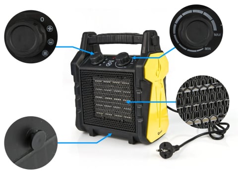 Incalzitoare, calorifere electrice - Incalzitor, aeroterma, Incalzitor electric ceramic 2KW,calorifer electric , Incalzitor