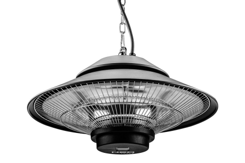 Incalzitor cu montare pe tavan 1500W, cu telecomanda, IP44, lampa cu halogen / Incalzitor terasa  Horeca [3]