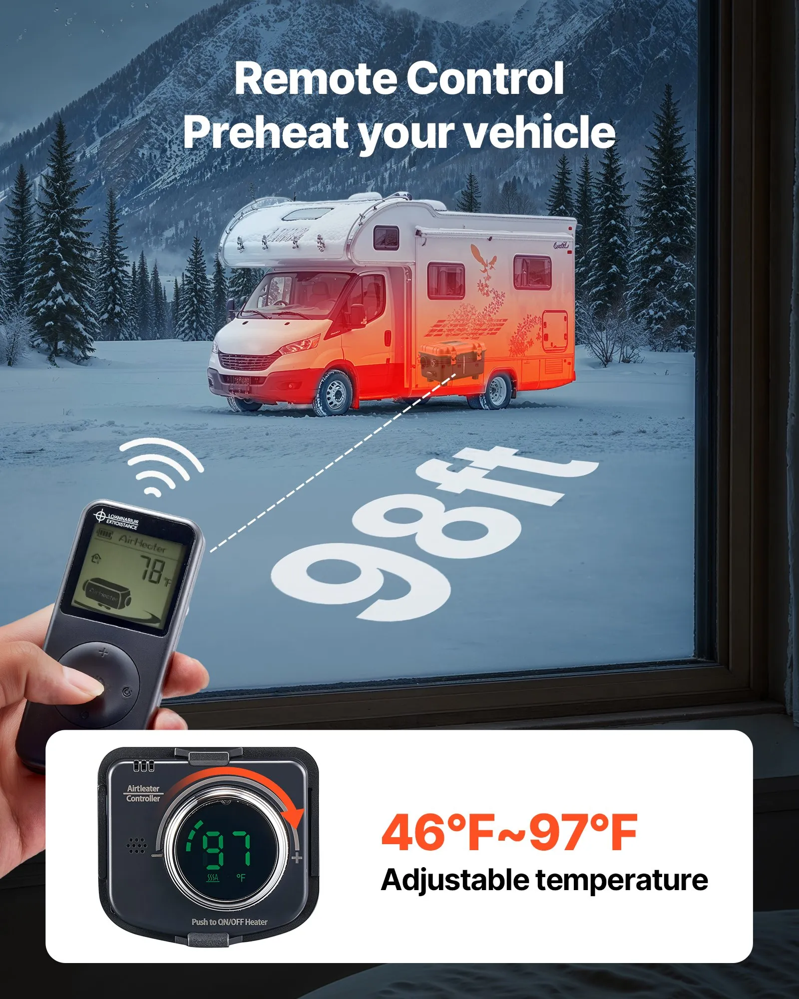 soba pe motorina, sirocou, 8kw, 12v 24v 220v [1]