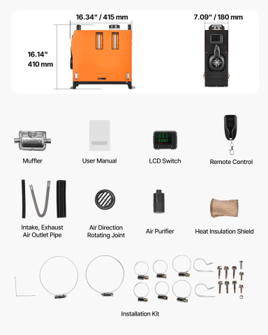 Sirocou, incalzitor pe motorina, vedere din fata [7]