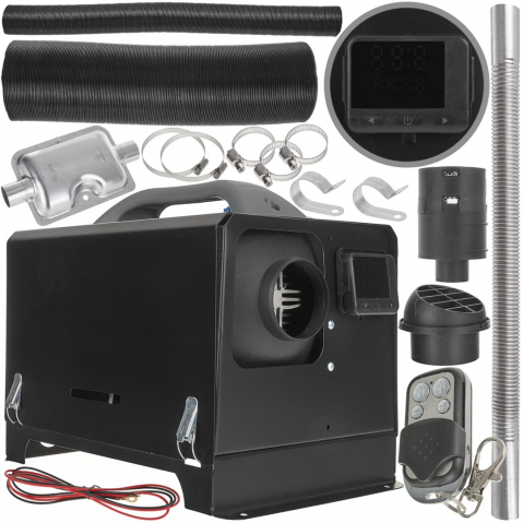 Încălzitor staționar Webasto 8kW 12V – pe motorină, cu telecomandă [1]