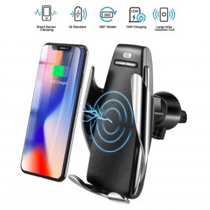 Suport Auto - Suport auto cu incarcare wireless 10w, cu senzor ir