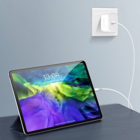 Incarcator cu Cablu Date iPhone 12 / 12 PRO / 12 PRO / 13 / 13 pro / 13 Pro Max, MAX 18W 20W [4]