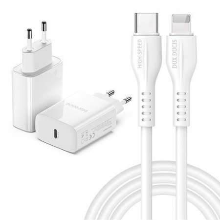 Incarcator cu Cablu Date iPhone 12 / 12 PRO / 12 PRO / 13 / 13 pro / 13 Pro Max, MAX 18W 20W [1]