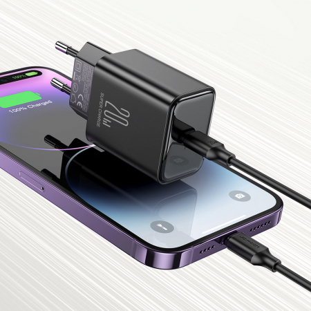 Incarcator cu cablu iPhone 20W PD Joyroom JR-TCF06 CU CABLU Lighting [5]