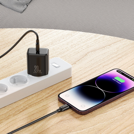 Incarcator cu cablu iPhone 20W PD Joyroom JR-TCF06 CU CABLU Lighting [2]