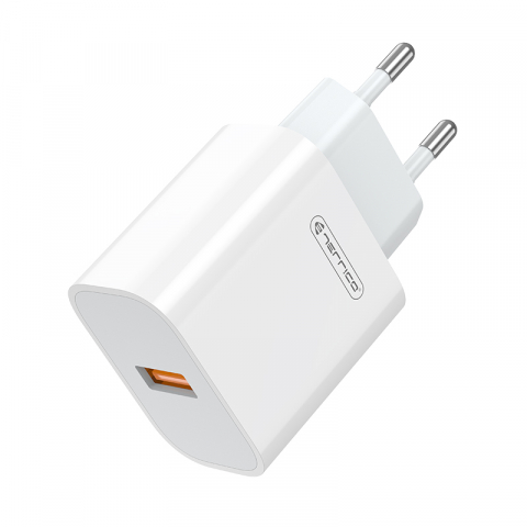 Incarcator USB A, PD 22.5W,  AK165, White QC3.0 [1]