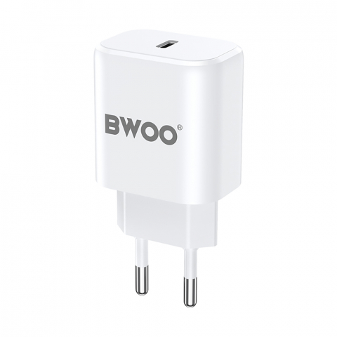 Incarcator Type C, 20W,  BWOO  ABS+PC, BO-CDA105 [2]