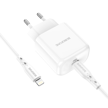 Incarcator iPhone Borofone cu cablu  QC 3.0 PD 2.0 20W [3]
