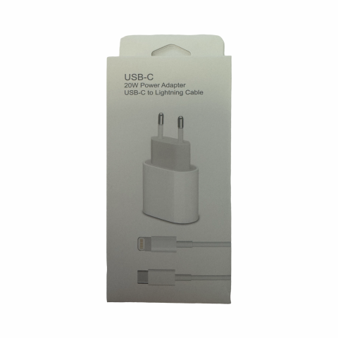 Incarcator retea iPhone 20w , cu cablu Lighting [4]