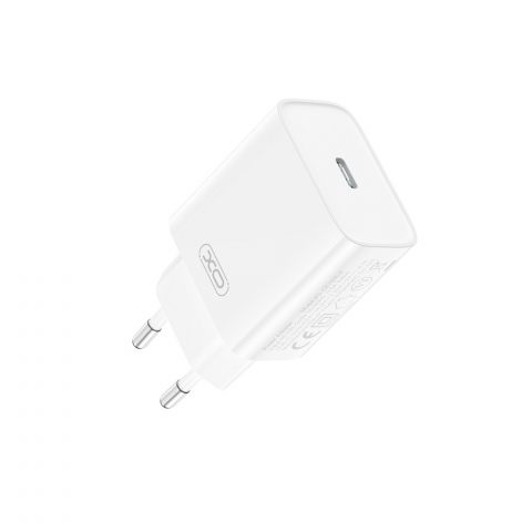 Incarcator retea iPhone 20w ,CE15 PD 20W 1x USB-C white + USB-C - USB-C cable / incarcator samsung [2]