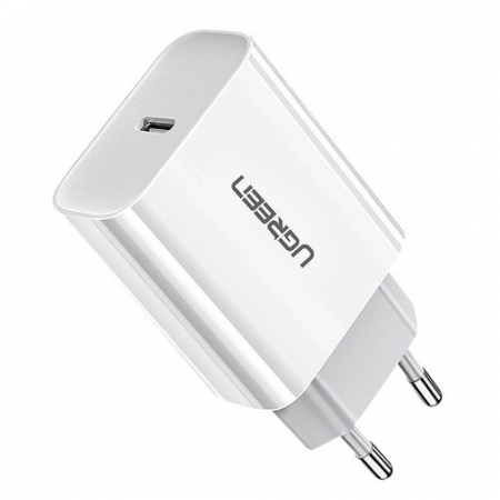 Incarcator retea Încărcător USB C Type C Ugreen USB charger Power Delivery 3.0 Quick Charge 4.0+ 20W 3A white [6]