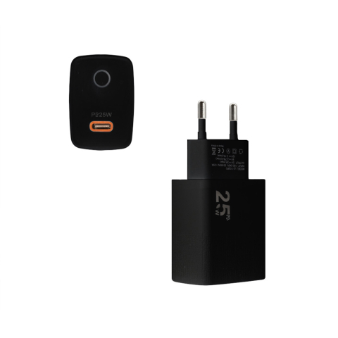 Încărcător USB-C 25W Power Delivery PD Negru Fast Charge pentru iPhone Samsung Xiaomi [1]