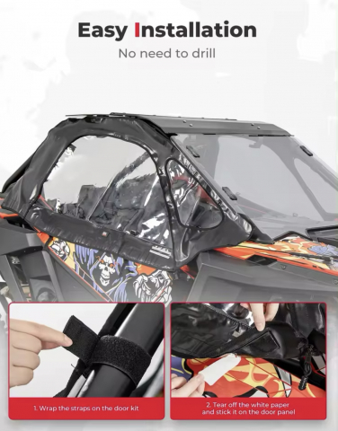 Inchideri laterale Polaris Rzr Pro Xp / RZR Turbo R / Rzr PRo , Geamuri laterale Rzr Pro XP, inchidere cabina Rzr Pro xp [3]
