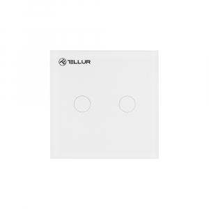 Intrerupator cu touch + Wifi Aplicatie pe telefon, 2 Porturi 1800W 10A [1]
