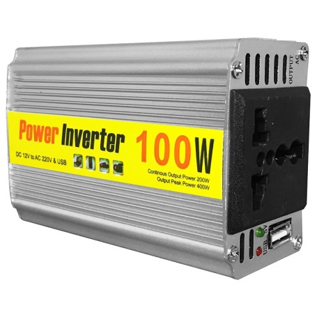 Invertor tensiune 12V-220V 300W cu USB Breckner Germany, invertor auto 220v [1]