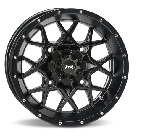 Jante Can Am - Janta ATV Can-Am ITP Hurricane R12 12x7 4x137 5+2 Negru Mat