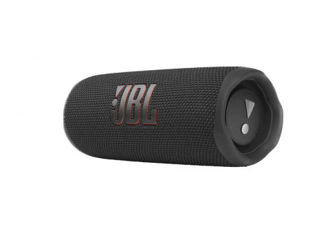PC, Periferice & Software - Boxa portabila JBL Flip 6, Bluetooth, PartyBoost, IP67, USB C, 12h, Negru