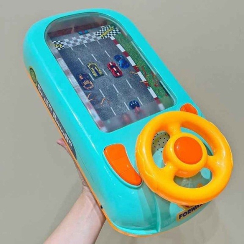 Joc Simulator de Condus, Speed Racing , 3-6 Ani, Volan Interactiv, Efecte Sonore, din ABS, USB Inclus, Verde [2]