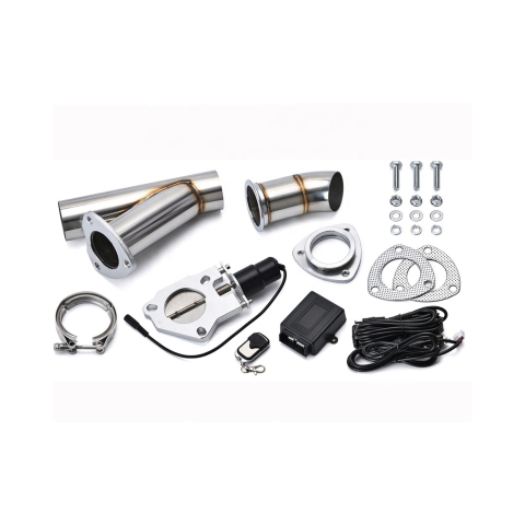 Evacuare ATV, Toba ATV - cut off valve evacuare 63mm telecomanda inox clapeta evacuare auto