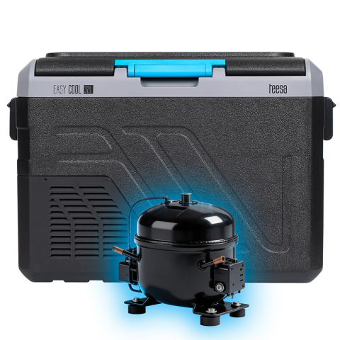 Ladă frigorifică auto cu compresor 32L 12V 24V 230V cu congelare -22°C pentru camping, autorulotă și offroad [5]