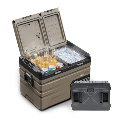 HOME - Lada frigorifica portabila iHunt Bro Freezer Battery TA35 cu acumulator inclus, 12v auto + 220v casa