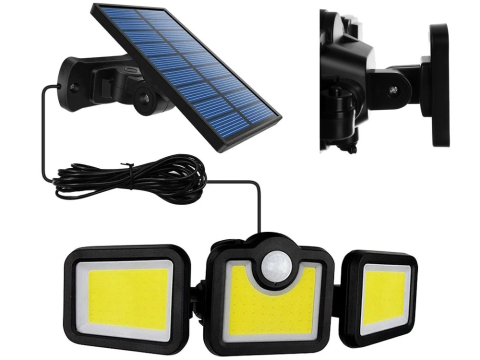 Casa si Gradina - Lampă Solară 171 LED COB cu Senzor de Mișcare și Panou Solar Separat