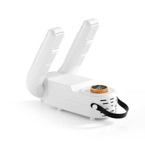 Accesorii supravietuire padure - Uscator incaltaminte antibacterian, Electric si Inteligent, Sterilizant, Dezodorizant, Dezumidificator, Timer, Multifunctional si Portabil, Alb