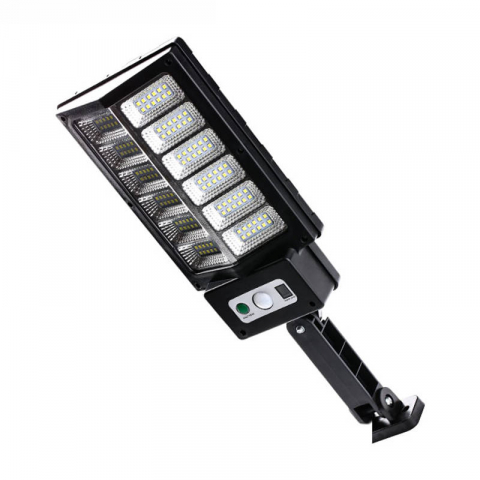 Lampi solare exterior - Lampa Solara Superfire FF7-B, 28W, 2400mAH, proiector exterior solar, led exterior, led gradina, bec